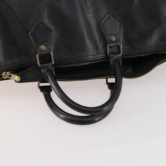 LOUIS VUITTON Epi Speedy 40 Hand Bag Black M42982 LV Auth 171322