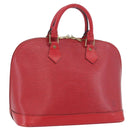 LOUIS VUITTON Epi Alma Hand Bag Castilian Red M52147 LV Auth 171323-1