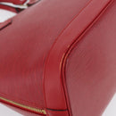 LOUIS VUITTON Epi Alma Hand Bag Castilian Red M52147 LV Auth 171323-9
