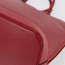 LOUIS VUITTON Epi Alma Hand Bag Castilian Red M52147 LV Auth 171323-14