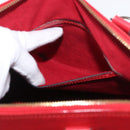 LOUIS VUITTON Epi Alma Hand Bag Castilian Red M52147 LV Auth 171323-20