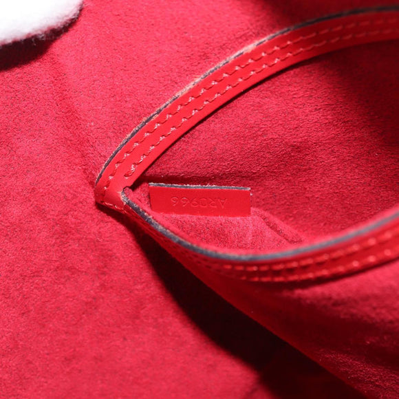 LOUIS VUITTON Epi Alma Hand Bag Castilian Red M52147 LV Auth 171323