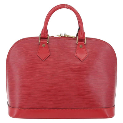 LOUIS VUITTON Epi Alma Hand Bag Castilian Red M52147 LV Auth 171323 - 0