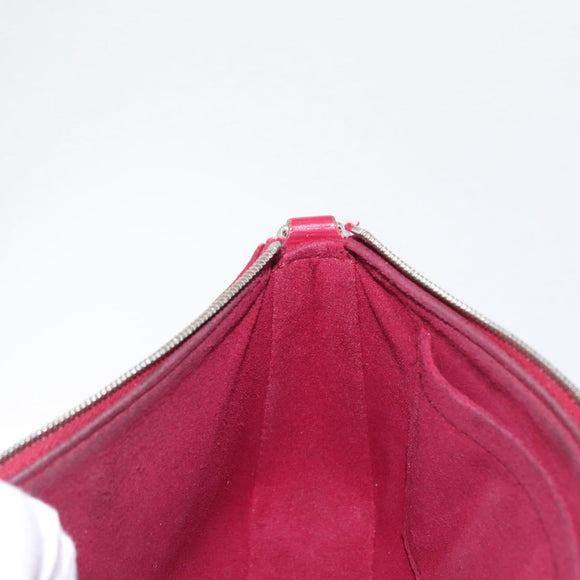 LOUIS VUITTON Epi Pochette Accessoires Pouch Fuchsia M40777 LV Auth 171324A