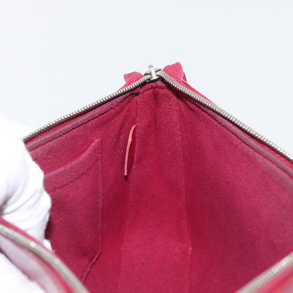 LOUIS VUITTON Epi Pochette Accessoires Pouch Fuchsia M40777 LV Auth 171324A