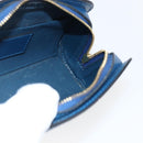 LOUIS VUITTON Epi DauphinePM Pouch Blue M48445 LV Auth 171325-17