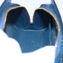 LOUIS VUITTON Epi DauphinePM Pouch Blue M48445 LV Auth 171325-18