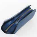 LOUIS VUITTON Epi DauphinePM Pouch Blue M48445 LV Auth 171325-5