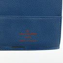 LOUIS VUITTON Epi Couverture Pass Case Blue LV Auth 171326-12