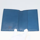 LOUIS VUITTON Epi Couverture Pass Case Blue LV Auth 171326-13
