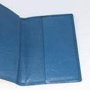LOUIS VUITTON Epi Couverture Pass Case Blue LV Auth 171326-15
