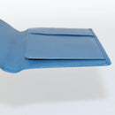 LOUIS VUITTON Epi Couverture Pass Case Blue LV Auth 171326-16