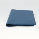 LOUIS VUITTON Epi Couverture Pass Case Blue LV Auth 171326-7