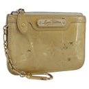LOUIS VUITTON Vernis Pochette Cles NM Coin Purse Broncorail M91463 Auth 171328-1