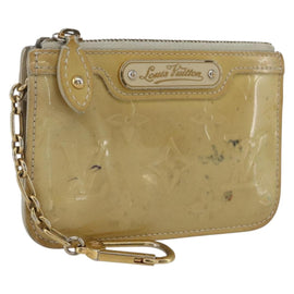 LOUIS VUITTON Vernis Pochette Cles NM Coin Purse Broncorail M91463 Auth 171328