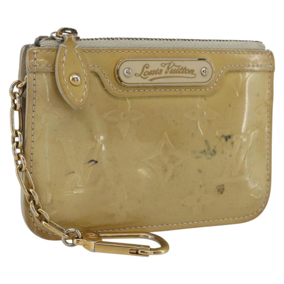 LOUIS VUITTON Vernis Pochette Cles NM Coin Purse Broncorail M91463 Auth 171328