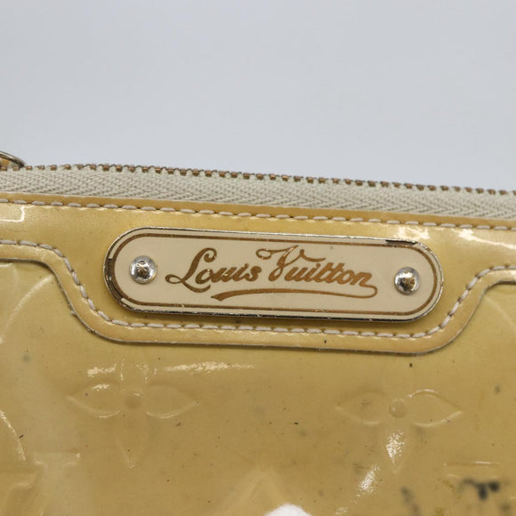 LOUIS VUITTON Vernis Pochette Cles NM Coin Purse Broncorail M91463 Auth 171328
