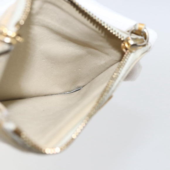 LOUIS VUITTON Vernis Pochette Cles NM Coin Purse Broncorail M91463 Auth 171328