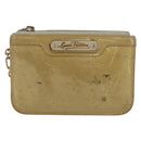 LOUIS VUITTON Vernis Pochette Cles NM Coin Purse Broncorail M91463 Auth 171328-2