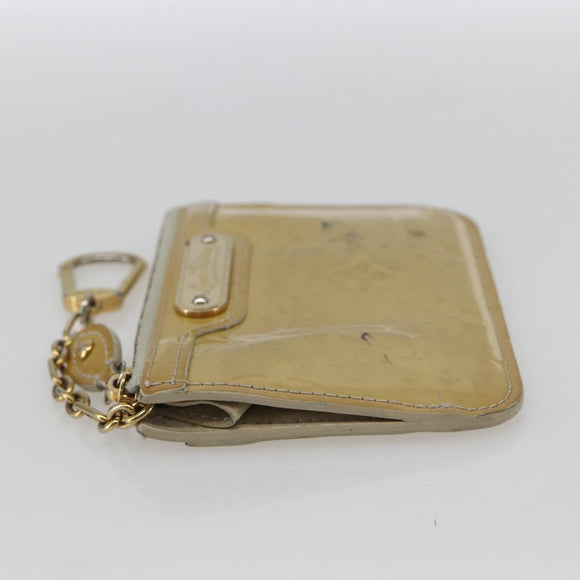LOUIS VUITTON Vernis Pochette Cles NM Coin Purse Broncorail M91463 Auth 171328