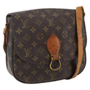 LOUIS VUITTON Monogram Saint Cloud GM Shoulder Bag M51242 LV Auth 171329-1