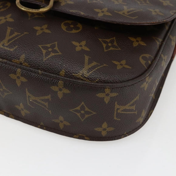 LOUIS VUITTON Monogram Saint Cloud GM Shoulder Bag M51242 LV Auth 171329