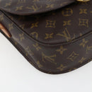 LOUIS VUITTON Monogram Saint Cloud GM Shoulder Bag M51242 LV Auth 171329-15