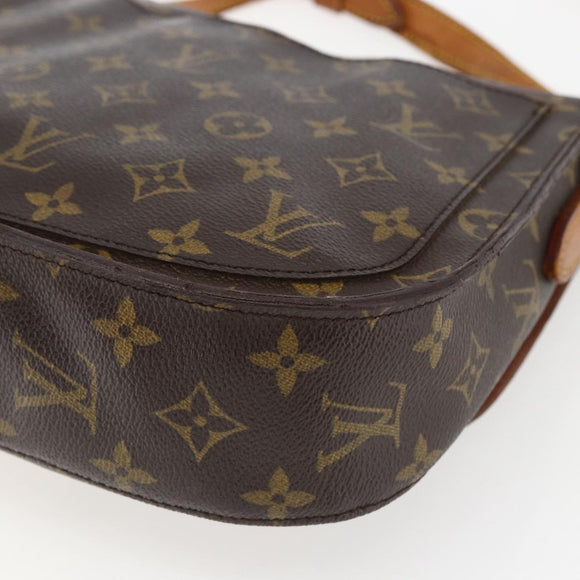 LOUIS VUITTON Monogram Saint Cloud GM Shoulder Bag M51242 LV Auth 171329