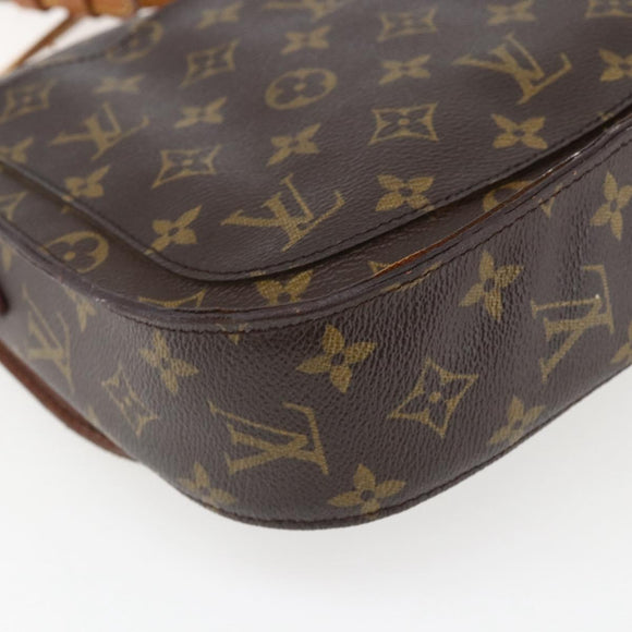 LOUIS VUITTON Monogram Saint Cloud GM Shoulder Bag M51242 LV Auth 171329