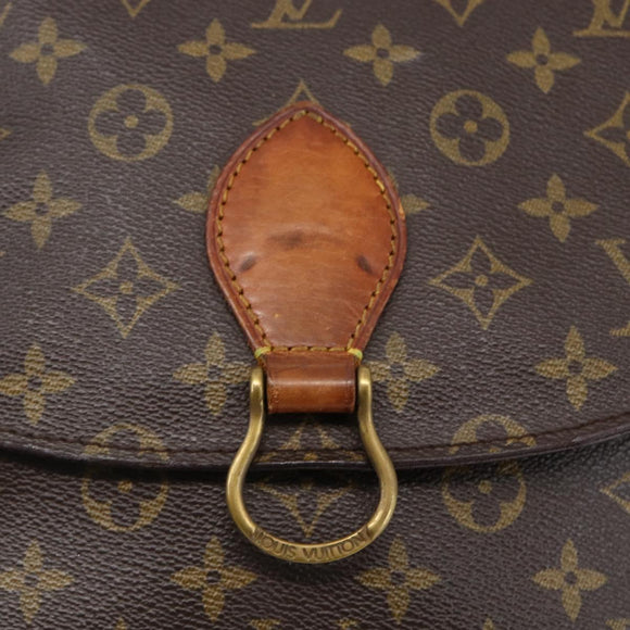 LOUIS VUITTON Monogram Saint Cloud GM Shoulder Bag M51242 LV Auth 171329