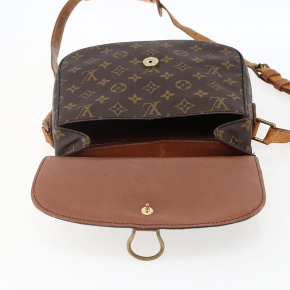 LOUIS VUITTON Monogram Saint Cloud GM Shoulder Bag M51242 LV Auth 171329