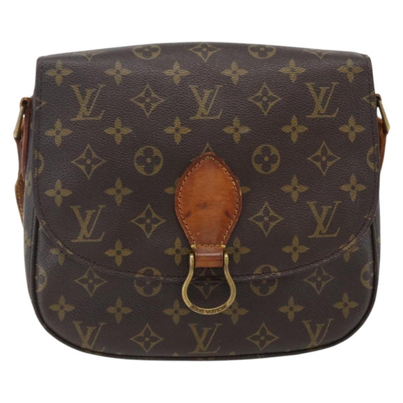 LOUIS VUITTON Monogram Saint Cloud GM Shoulder Bag M51242 LV Auth 171329