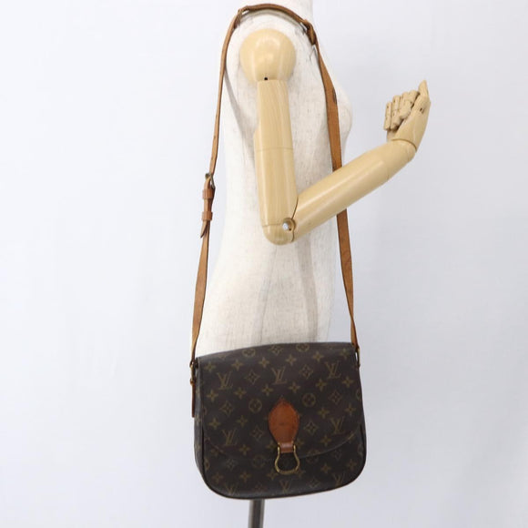 LOUIS VUITTON Monogram Saint Cloud GM Shoulder Bag M51242 LV Auth 171329