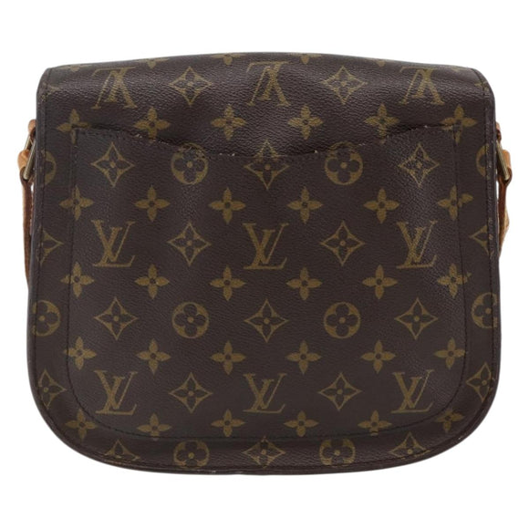 LOUIS VUITTON Monogram Saint Cloud GM Shoulder Bag M51242 LV Auth 171329