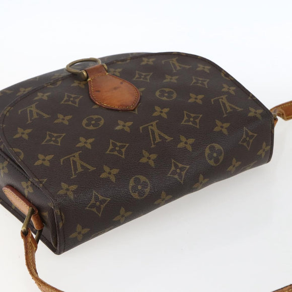 LOUIS VUITTON Monogram Saint Cloud GM Shoulder Bag M51242 LV Auth 171329
