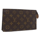 LOUIS VUITTON Monogram Pochette compact etui M51970 LV Auth 171330-1