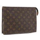 LOUIS VUITTON Monogram Poche Toilette 26 Pouch M47542 LV Auth 171331-1