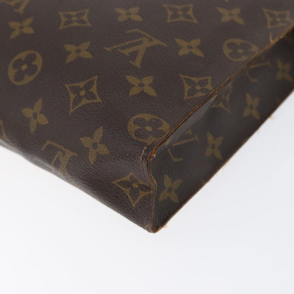 LOUIS VUITTON Monogram Poche Toilette 26 Pouch M47542 LV Auth 171331