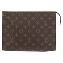 LOUIS VUITTON Monogram Poche Toilette 26 Pouch M47542 LV Auth 171331-13