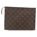 LOUIS VUITTON Monogram Poche Toilette 26 Pouch M47542 LV Auth 171331-2