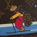 LOUIS VUITTON Monogram Ski Bear Mini Pochette Accessoires Pouch M67769 171332M-20