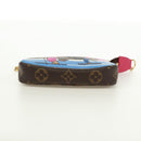 LOUIS VUITTON Monogram Ski Bear Mini Pochette Accessoires Pouch M67769 171332M-5