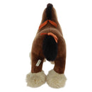 HERMES Horse Elmy PM Stuffed Polyester Brown Auth 171339M-4