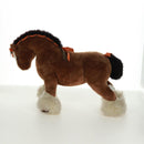 HERMES Horse Elmy PM Stuffed Polyester Brown Auth 171339M-5