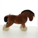 HERMES Horse Elmy PM Stuffed Polyester Brown Auth 171339M-6
