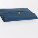 LOUIS VUITTON Epi Montaigne 23 Clutch Bag Blue M52665 LV Auth 171350-5