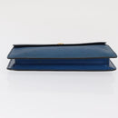 LOUIS VUITTON Epi Montaigne 23 Clutch Bag Blue M52665 LV Auth 171350-6