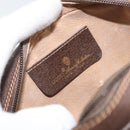 GUCCI GG Supreme Web Sherry Line Bag PVC Beige Gold 156 02 066 Auth 171353-16