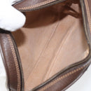 GUCCI GG Supreme Web Sherry Line Bag PVC Beige Gold 156 02 066 Auth 171353-17