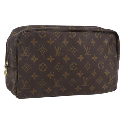LOUIS VUITTON Monogram Trousse Toilette 28 Clutch Bag M47522 LV Auth 171362